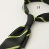 Gentleman British Style 8CM Mens Polka Dot Neck Tie Dark Green Brown Striped Silk Ties Luxury Soft Necktie Wedding Tuxedo Cravat