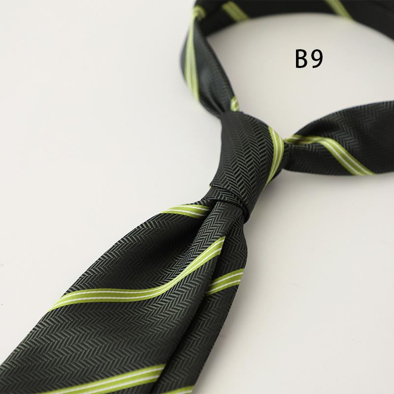 Gentleman British Style 8CM Mens Polka Dot Neck Tie Dark Green Brown Striped Silk Ties Luxury Soft Necktie Wedding Tuxedo Cravat