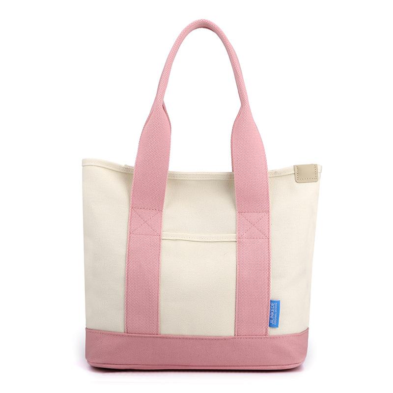 Thickened, Large-capacity Japanese-style Canvas Tote Bag, Fashionable, Versatile, Casual Crossbody Bag, Multi-functional Commuter Bag.