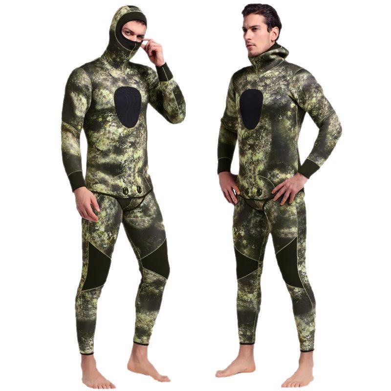 SBART Herren 3mm Zweiteiliger Speerfisch-Neoprenanzug