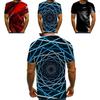 Vibrant Funny Hypnosis 3d T-shirt For Men And Women With Soft Casual Short Sleeves