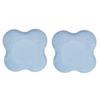 2pcs Soft Yoga Knee Mat Portable Kneeling Protect Pad Elbow Cushion  Yoga Accessories