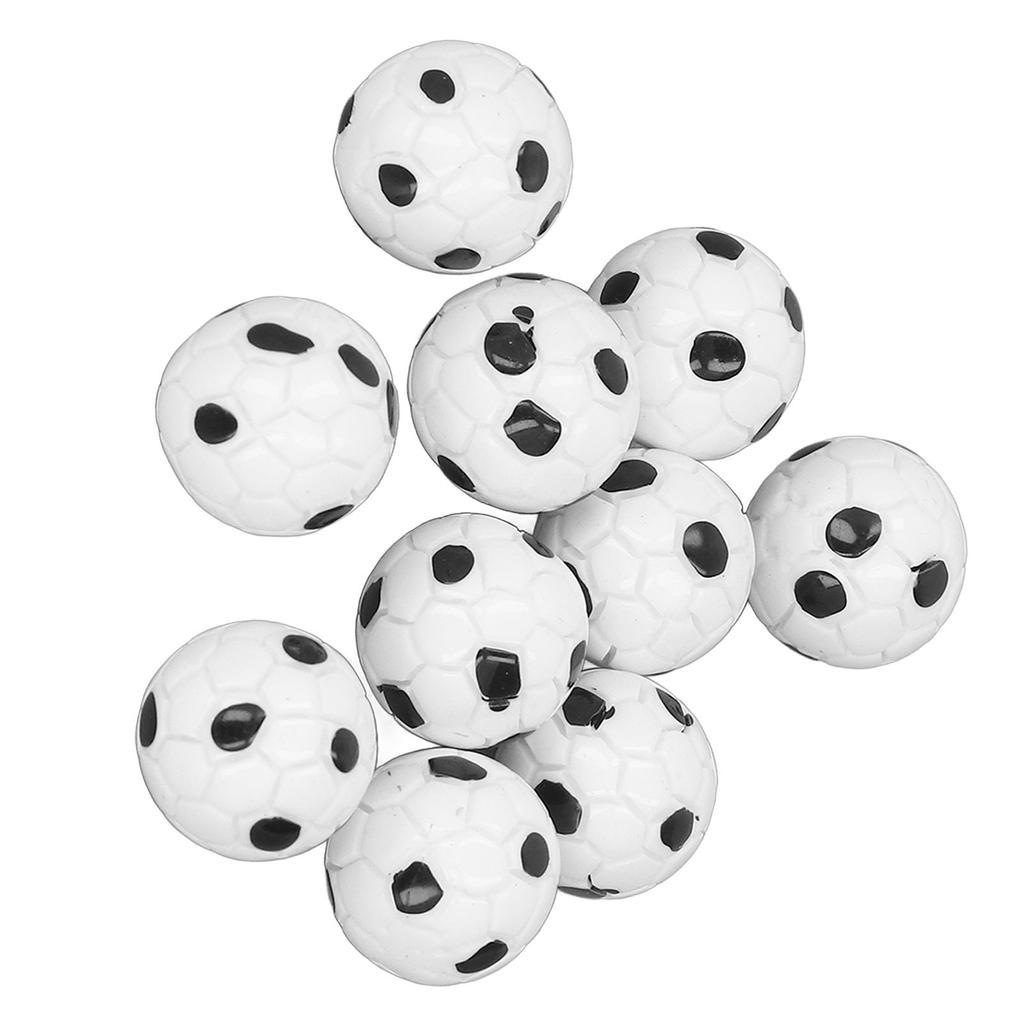 10pcs 1:12 Dollhouse Sports Football Simulation Decor Accessories Miniature Soccer Balls