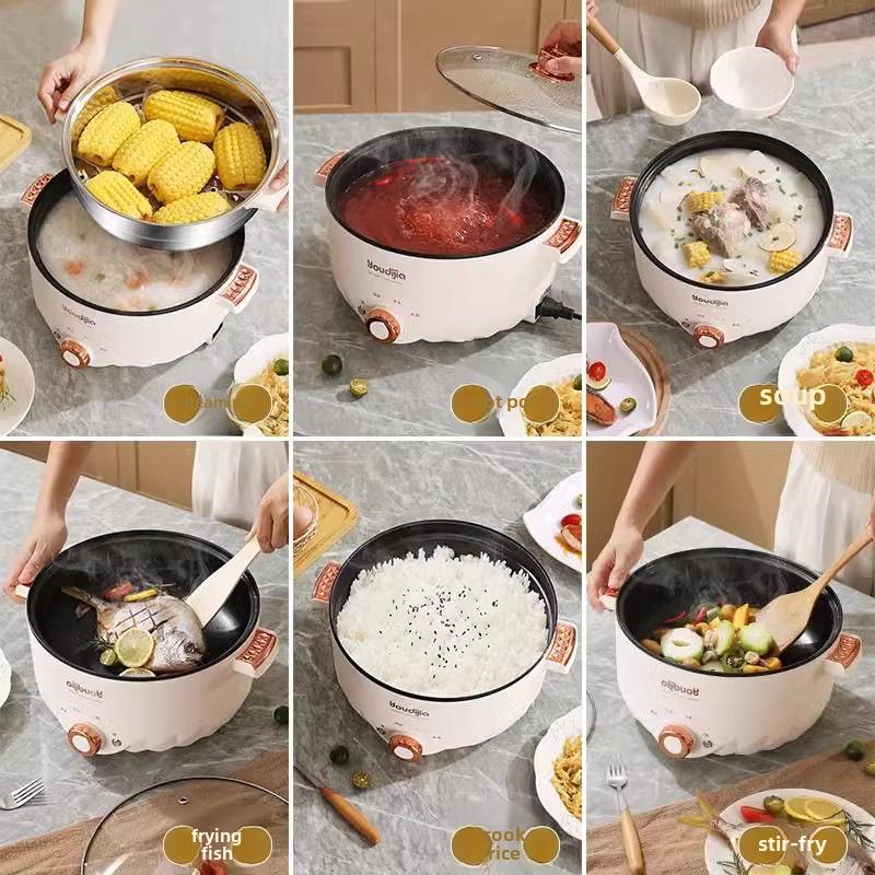 110V Multifunktions-Elektrokocher für den Heim- und Wohnheimgebrauch in Hongkong, Japan, Taiwan, USA und Südkorea