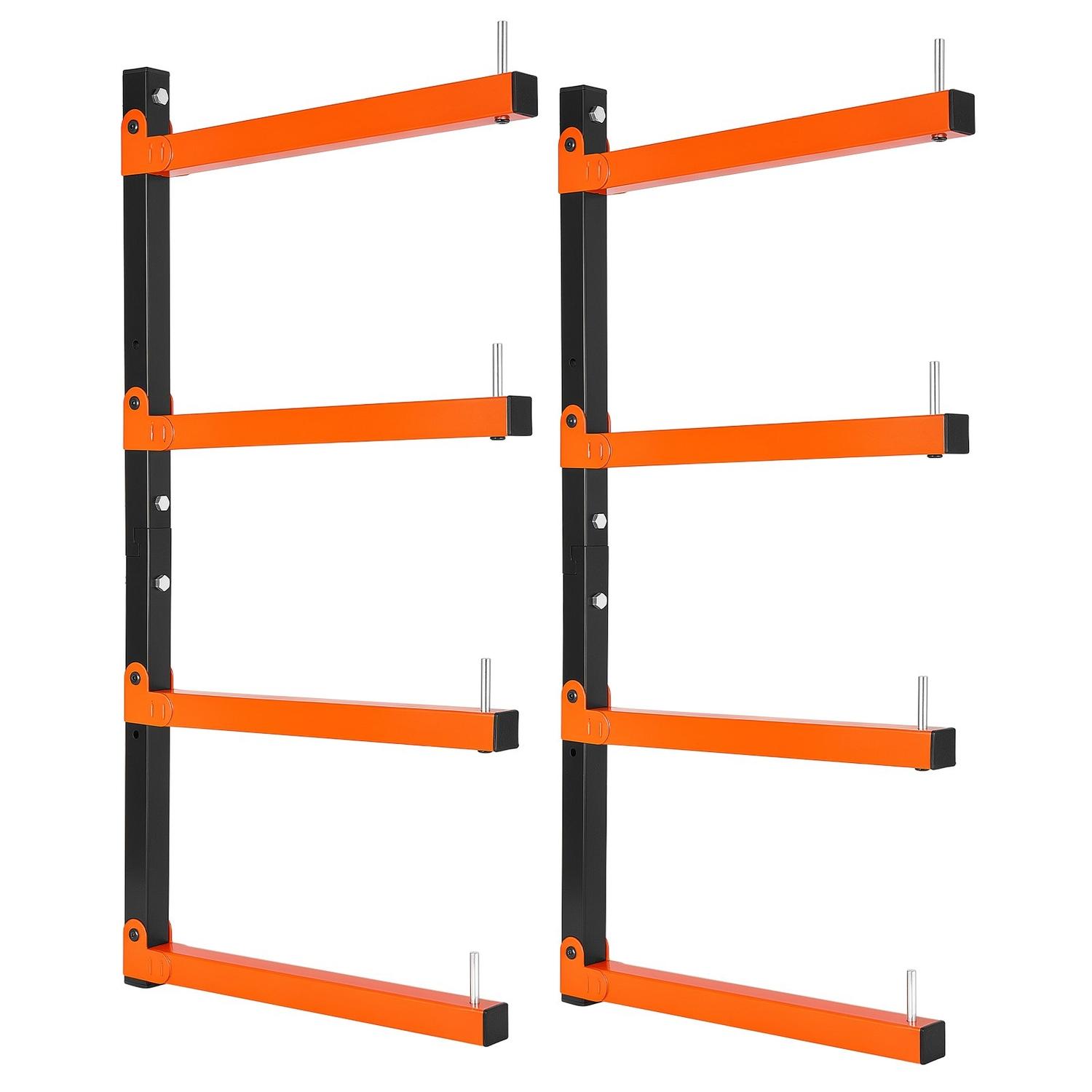 Lumber Rack, 4-Tier 2-Pack 50 kg