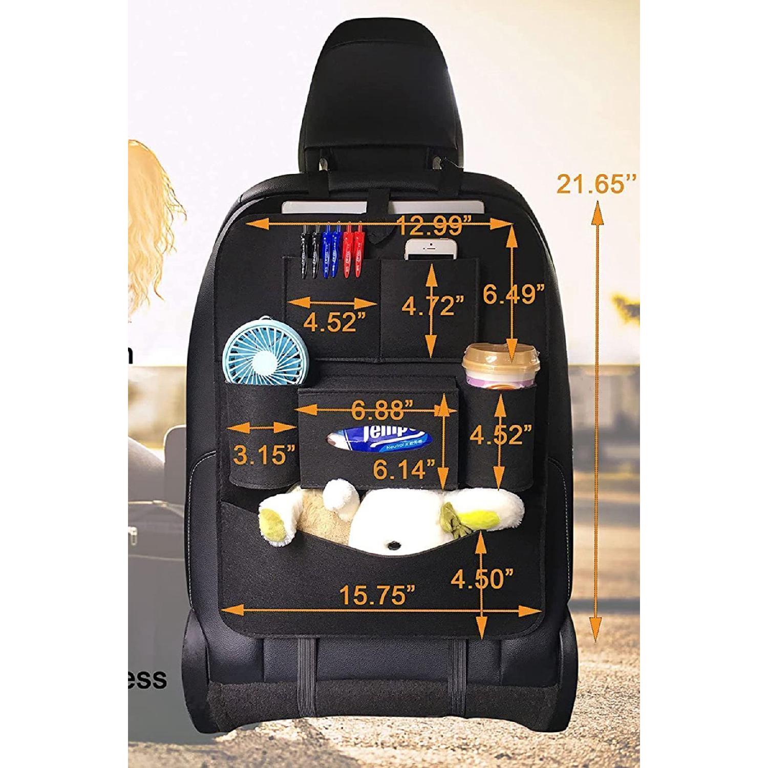 

Органайзер для хранения спинки автомобильного сиденья Органайзер для багажника Чехол-органайзер Защитный чехол Авто Интерьер автомобиля