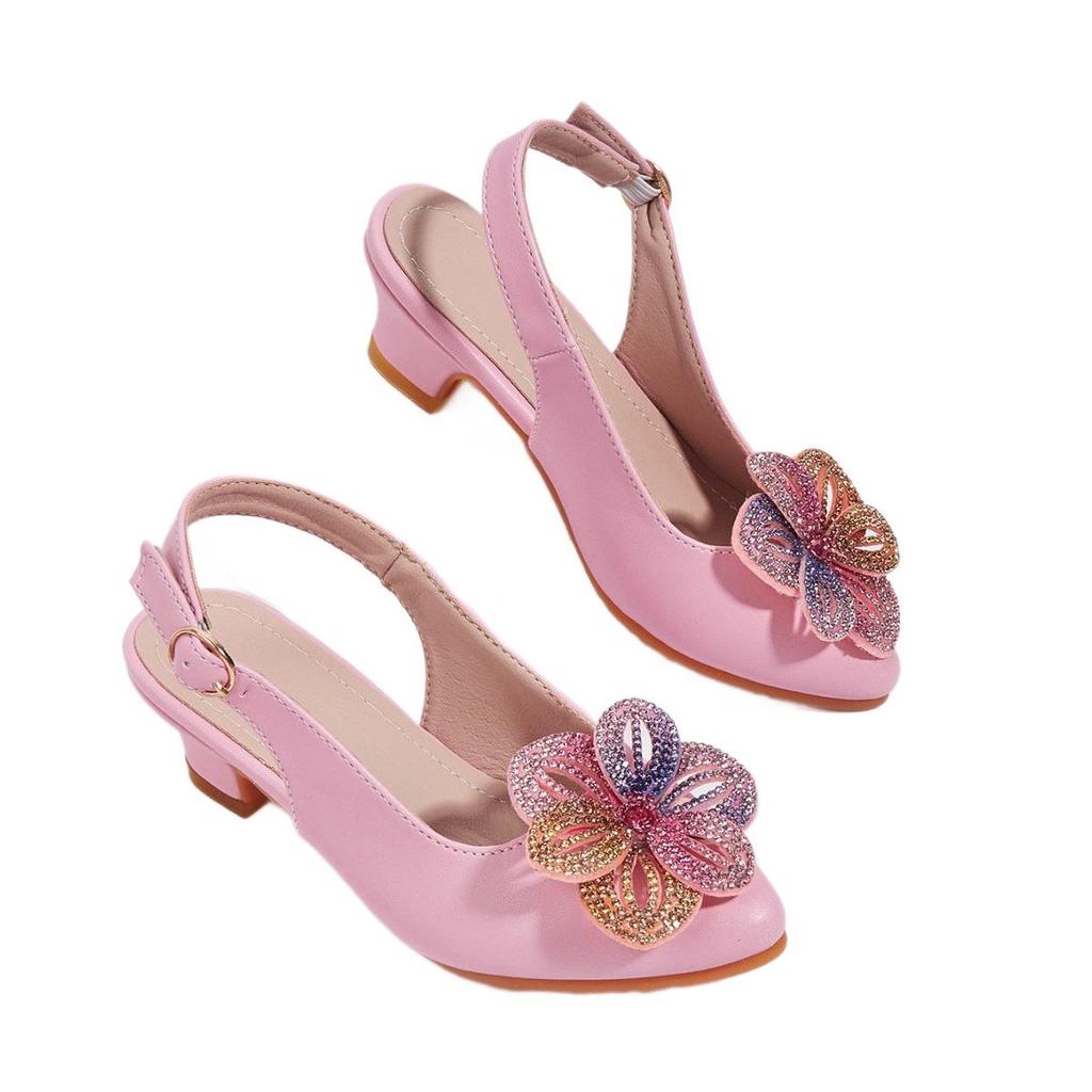 Girls' Fashion High Heels: 2025 Winter Versatile Birkenstock Sandals & Single Shoes