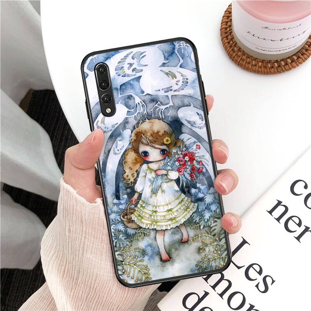 Aya Takano Phone Case For Huawei P 8 9 10 20 30 40 50 Pro Lite Psmart Honor 10 Lite 70 Mate 20lite