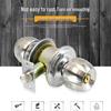 Universal Spherical Indoor Door Lock for Bedroom/Bathroom with Key