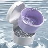 Denture Bath Case Cup Box Portable False Teeth Holder Storage Soak Container Orthodontic Retainer Strainer Basket Cleaning