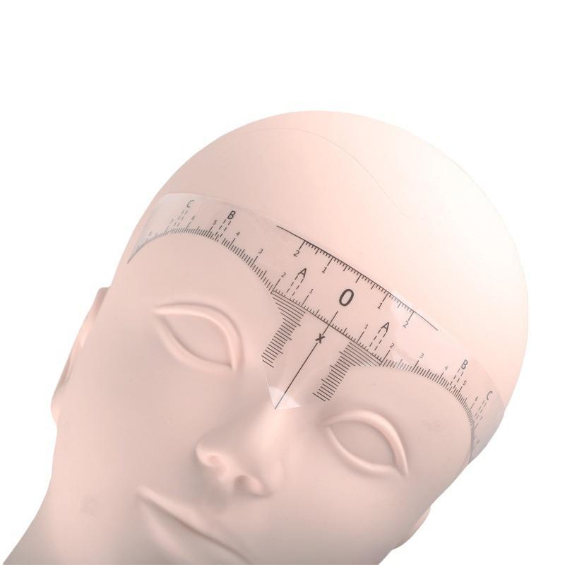 20Pcs/Pack Permanent Makeup Eyebrow Disposable Accurate Ruler Microblading Shaping Tools Eyebrow Tattoos Measure Stickers