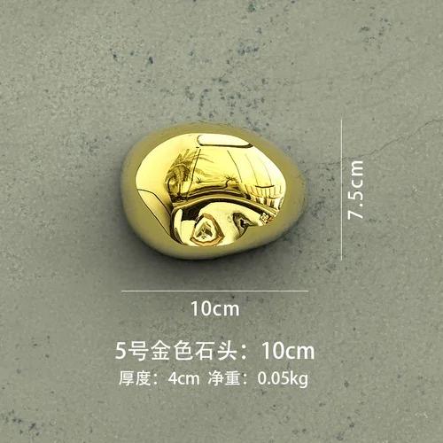 Wall Decoration Stone 3D Golden Stone Wall Background Display Plating Simulation Stone Pendant Wall Hanging Ornaments Room