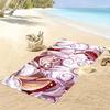 One Piece Print Beach Towel, Large Soft Quick Dry Towel for Beach Camping Swimming