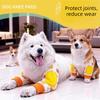 Elastic Dog Elbow Brace Breathable Adjustable Puppy Joint Protector Cartoon Pattern Soft Dog Knee Leg Guards Pet Supplies