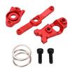 RC Steering Assembly Aluminum Alloy Upgrade Parts for Traxxas E Revo VXL Summit 116 RC Cars Red
