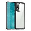 For Samsung Galaxy F56 5G Phone Case WANLONFENG XC Series TPU Acrylic Cover with Tempered Glass (Big Lens Hole)