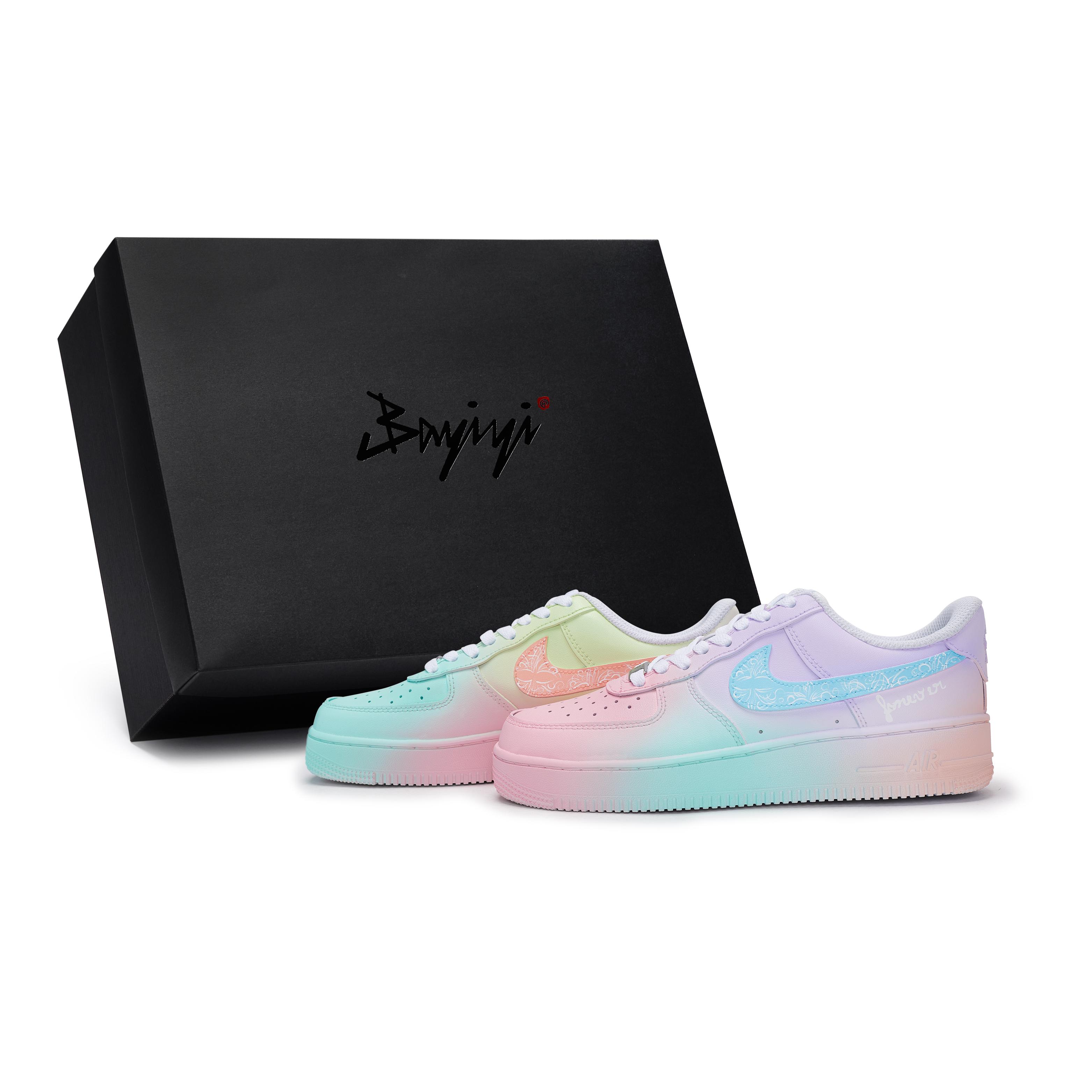 

Nike Air Force 1 811 Manufacturing, Multicolor Spring Glow, Special Shoe Box Low top Skateboard Shoes Unisex CW2288-111(Team80-S-BOX) 38.5