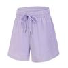 Sports Shorts Women's Summer Quick-Dry Casual Loose Quick Dry Training Middle Pants Fitness Wide Leg Fashion Tape Fashion