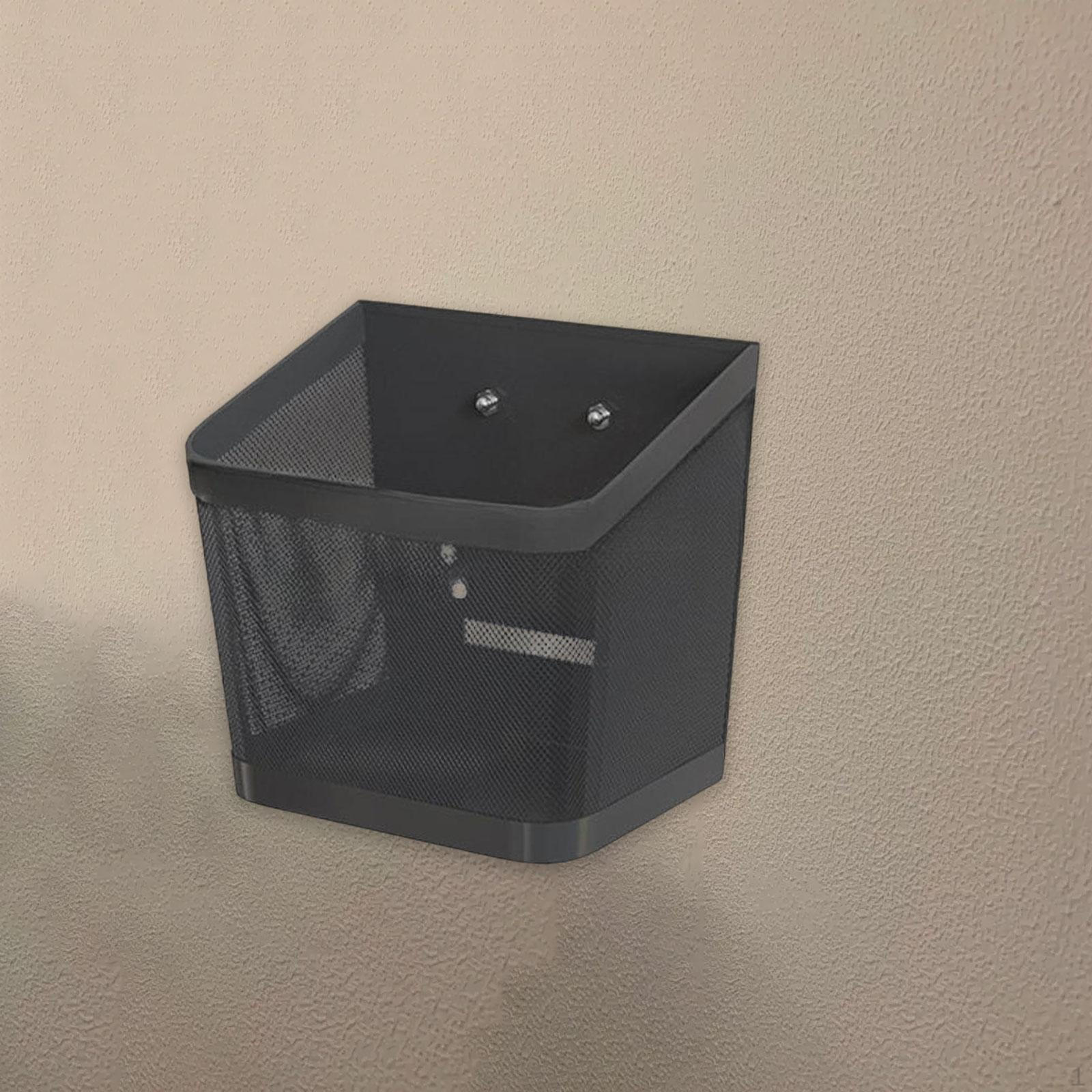 

Подвесная корзина для хранения фруктов и овощей, держатель для чеснока и картофеля Single Layer Black