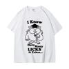 Funny Owls Meme Print T-shirt High Street Fashion Trend Short Sleeve T-shirts Summer Men's Women's cotton Oversized T Shirts