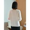 Fanzhen Women's 100% Wool Thickened Loose Sweater