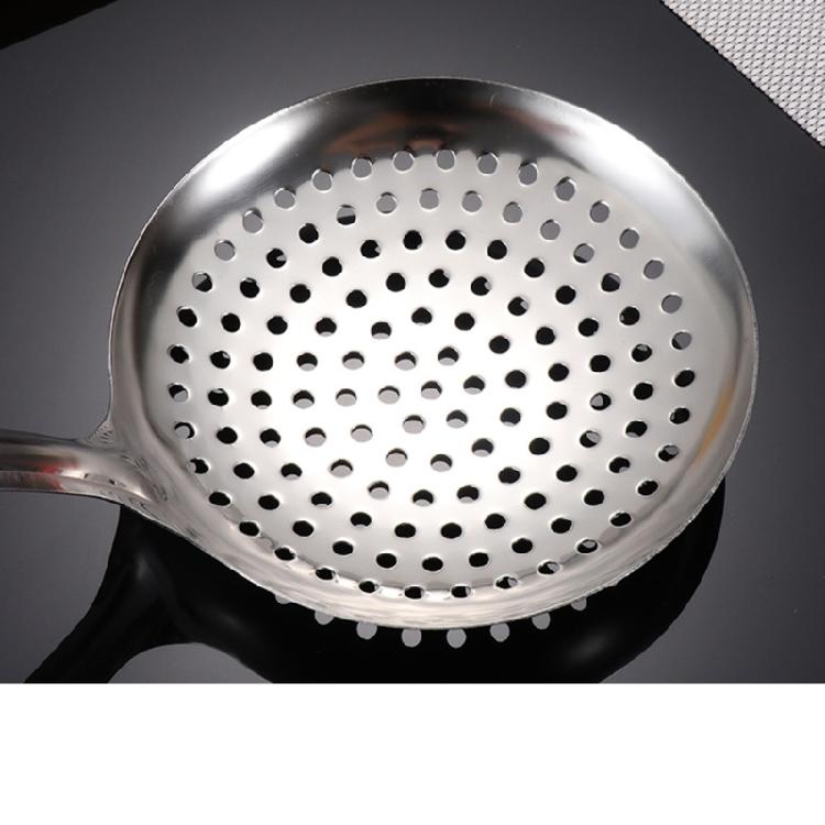Stainless Steel Strainer Spoon Kitchen Colander Spoon Filter Strainer Food Scoops Perforated Skimmers Colander