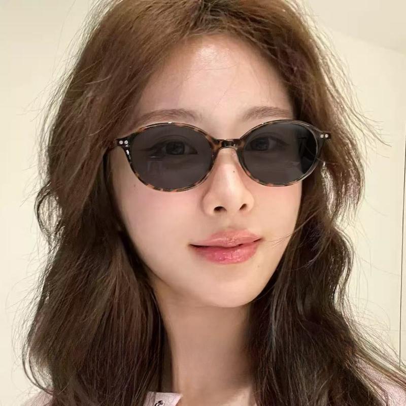 2PCS Unisex Trendy High Quality Oval Frame Myopia Sunglasses Outdoor Street Style Anti-UV Ultra Light Prescription Near Sight Eyewear