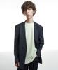 Insilence [Insilence X Kkst] Detachable Wool Blazer Charcoal