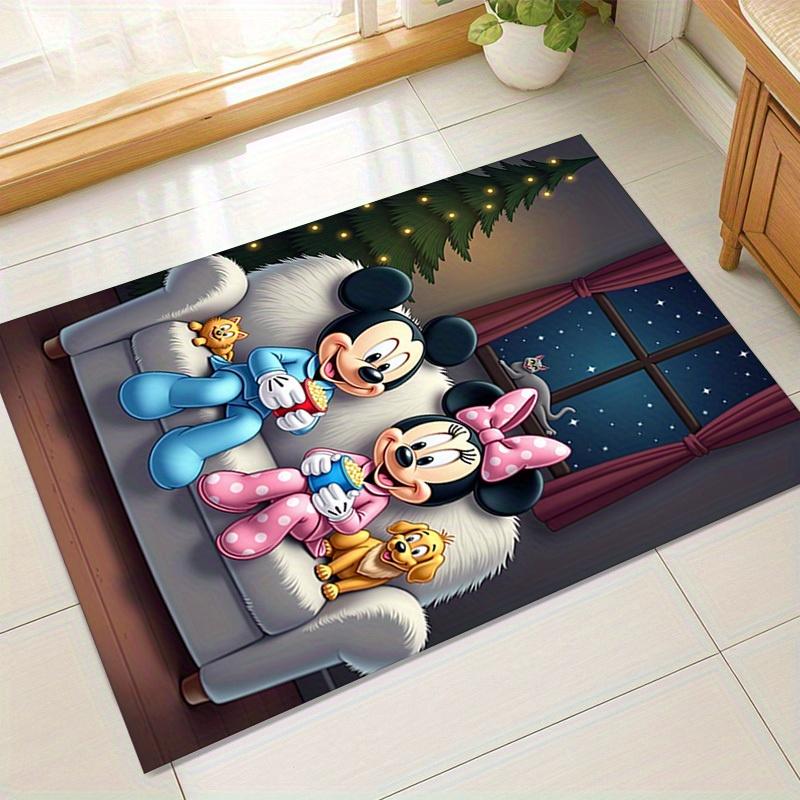 

1pc. Cozy Christmas Home Decor Rug - Perfect for Living Room, Office, or Outdoor Use - Festive Gift Idea with Mickey Mouse and Friendsz041170 60cm by 90cm