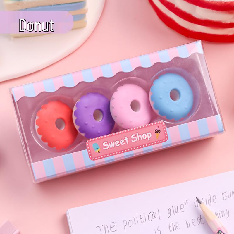 New Year & Children's Day Lollipop Eraser - Perfect Gift for Students, Stationery Reward, or Class Enrollment