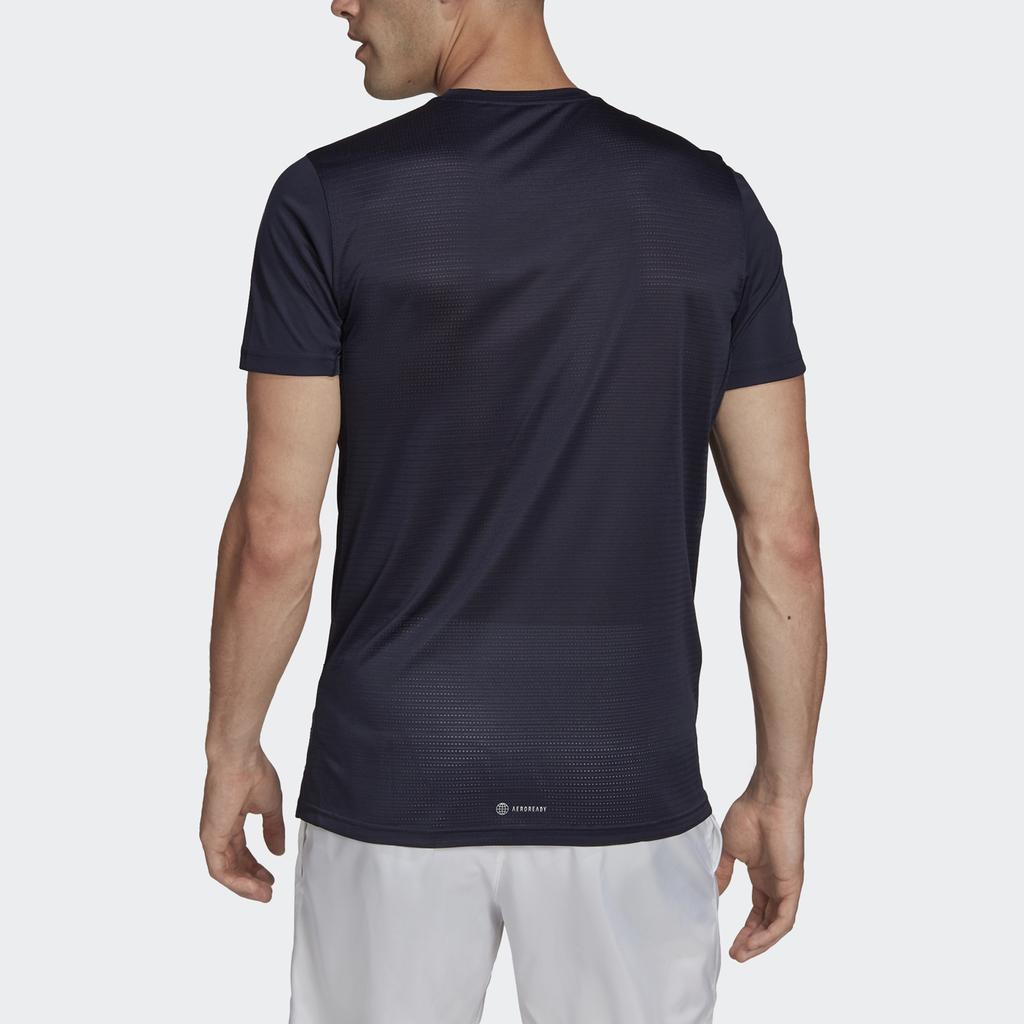 Adidas Own The Run Tee Short Sleeve Running T-Shirt Men Tops Legend-Ink-Blue HB7438