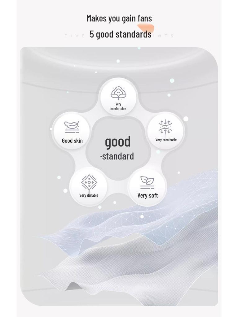 Women's Double-Sided Cotton Pajama Set: High-End, Skin-Friendly, Round Neck Pullover - Perfect for Home Wear