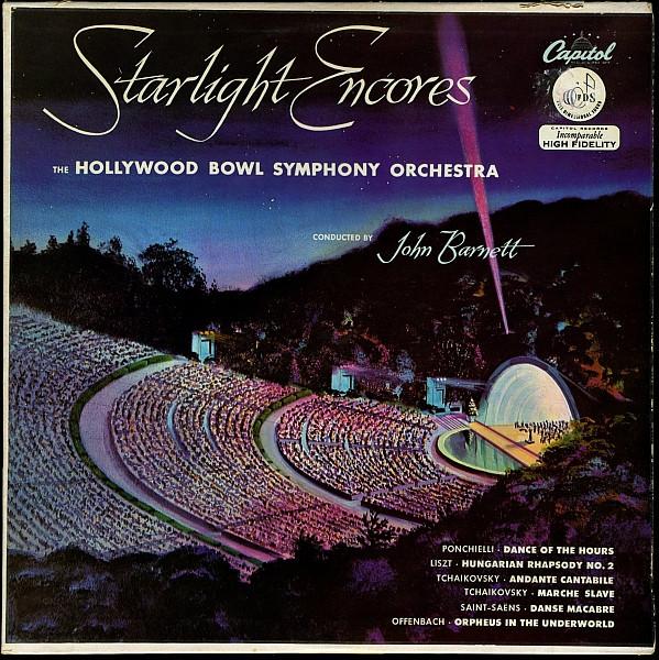 

LP Record HOLLYWOOD BOWL SYMPHONY ORCHESTRA C - Starlight Encores P8296 CAPITOL 1955 US Classical Used