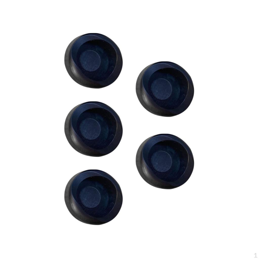 5 Pieces Sax Thumb Rest Button Cover Thumbrest Pad for Replacement Parts Accessory