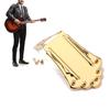 6-String Guitar Metal Trapeze Tailpiece with Mounting Screws String Replacement Bridge Tailpiece for Guitar Part
