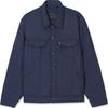 Levis Solid Color Simple Comfortable Loose Long Sleeve Cotton Jacket Men Jacket Dark-Blue A6086-0005