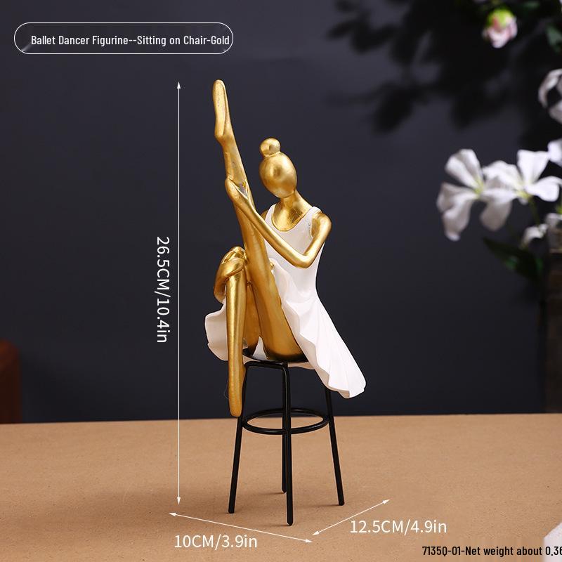 Elegant Resin Ornaments for Home, Office, or Bookshelf Decor