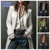 Retro Causal Long Sleeve Women's Outercoat Winter Elegant Patchwork Lace Velvet Slim Coat Vintage Pattern Boho Cardigan Jacket