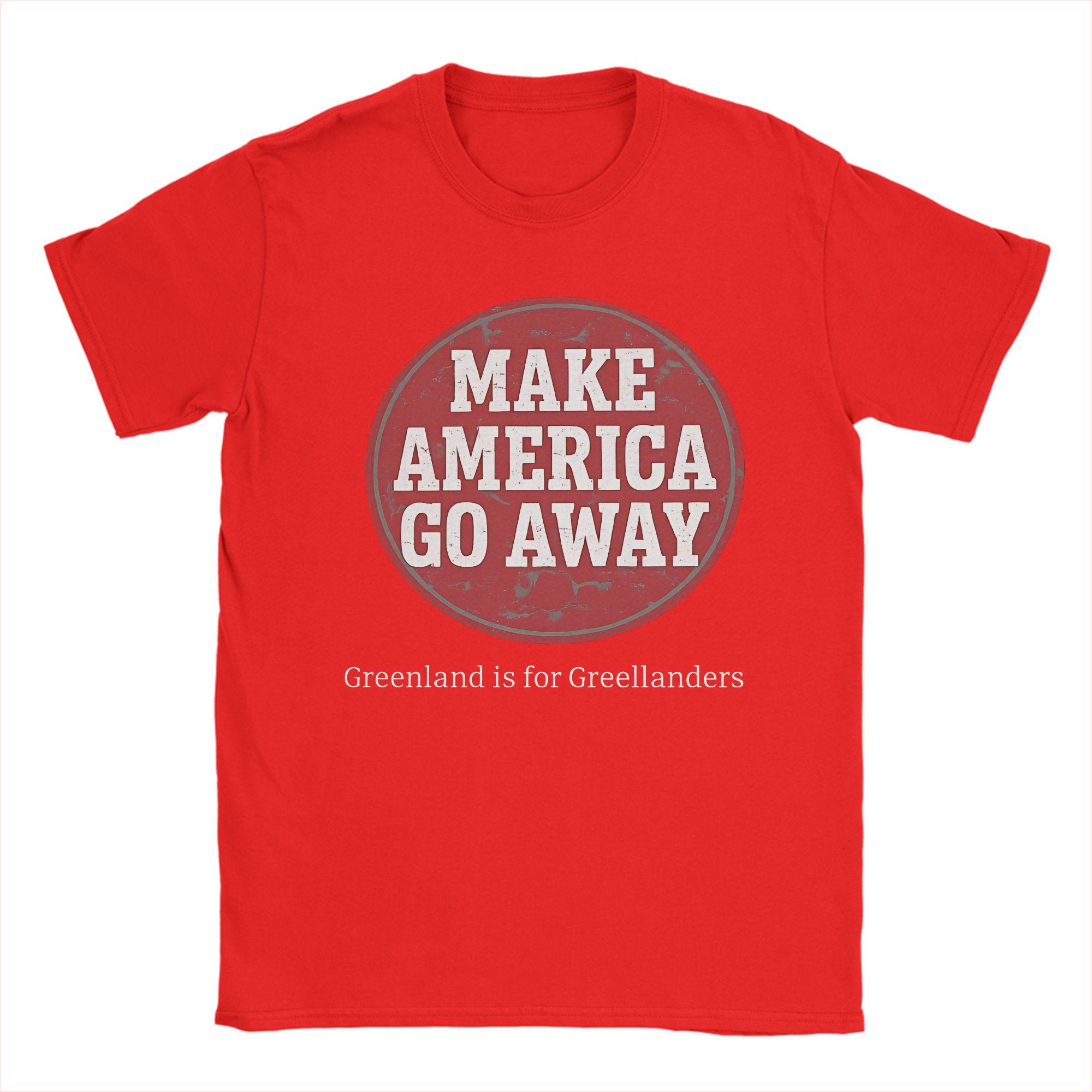 

Greenland MAGA Protection StateUnisext Design T Shirts Unisex Women Cotton Casual TShirt Crewneck Tee Shirt Clothing Plus Size S