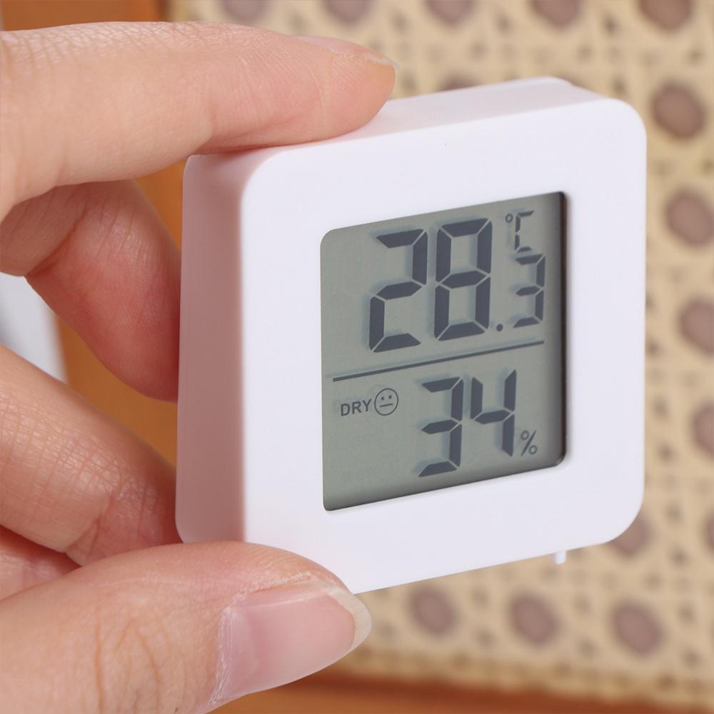 

Electronic LCD Digital Thermometer Sensitive Temperature Meter Gauge Hygrometer Baby Room белый