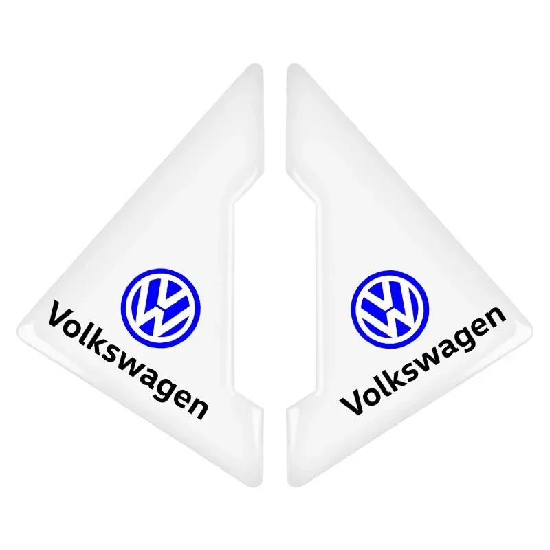 

For Volkswagen VW 2pcs Silicone Car Door Corner Protector Anti-Collision Scratch Cover For Volkswagen Golf-6 7 4 5 POLO Passat B