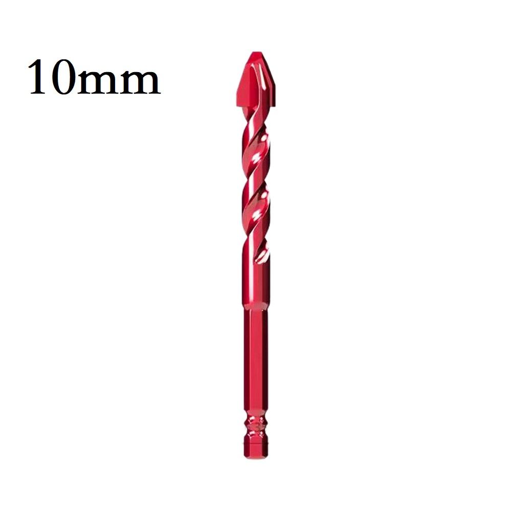 1pc 6/8/10/12mm Drill Bits Hex Shank Carbide Drilling Drill Bit For Wall Glass Wood Metal Tiles Drilling Power Tool