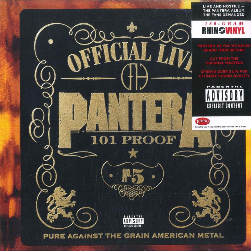 

LP Запись PANTERA - Официальный концерт: 101 Proof R162068 EastWest Record 2012 US Рок