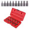 10 Pcs 3.2 10.3mm Screw Extractor Set for Rusted Damaged Studs Bolt Remover Out