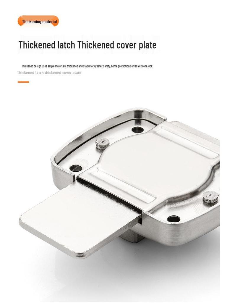 Uniwersalny Zamek Zasuwkowy do Sypialni: Wewnętrzny blokad bezpieczeństwa typu pin dla ochrony przed kradzieżą