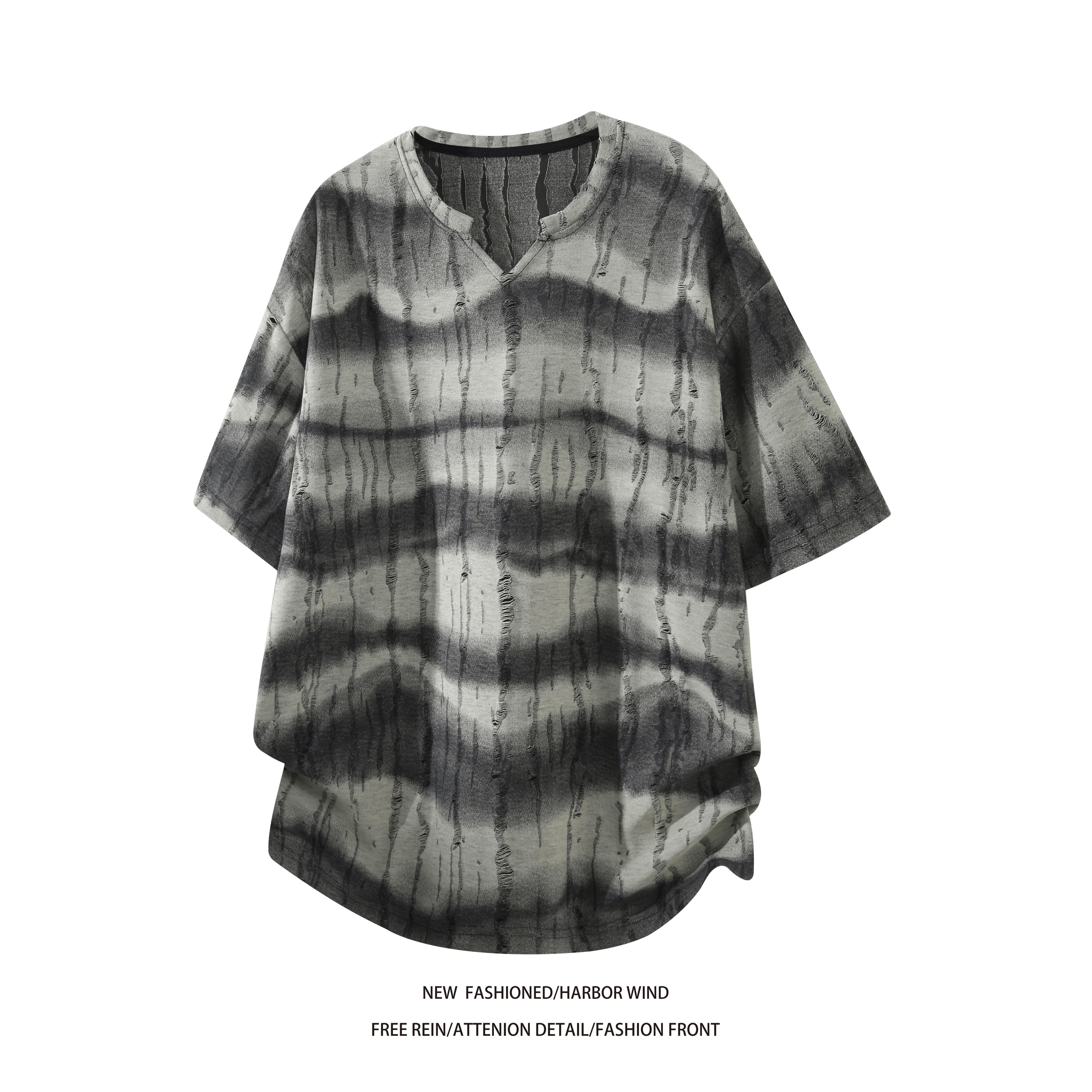 Summer Short Sleeved T-shirt For Men s Casual T-shirt 2XL