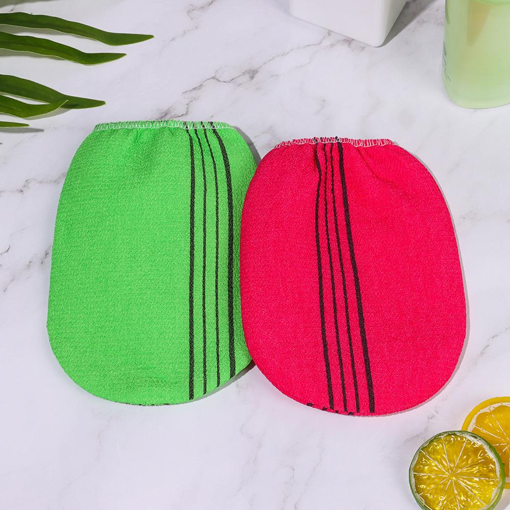 Smooth Skin Viscose Fiber Cleaner Exfoliating Towel Body Rub Bath Glove Shower Scrubber