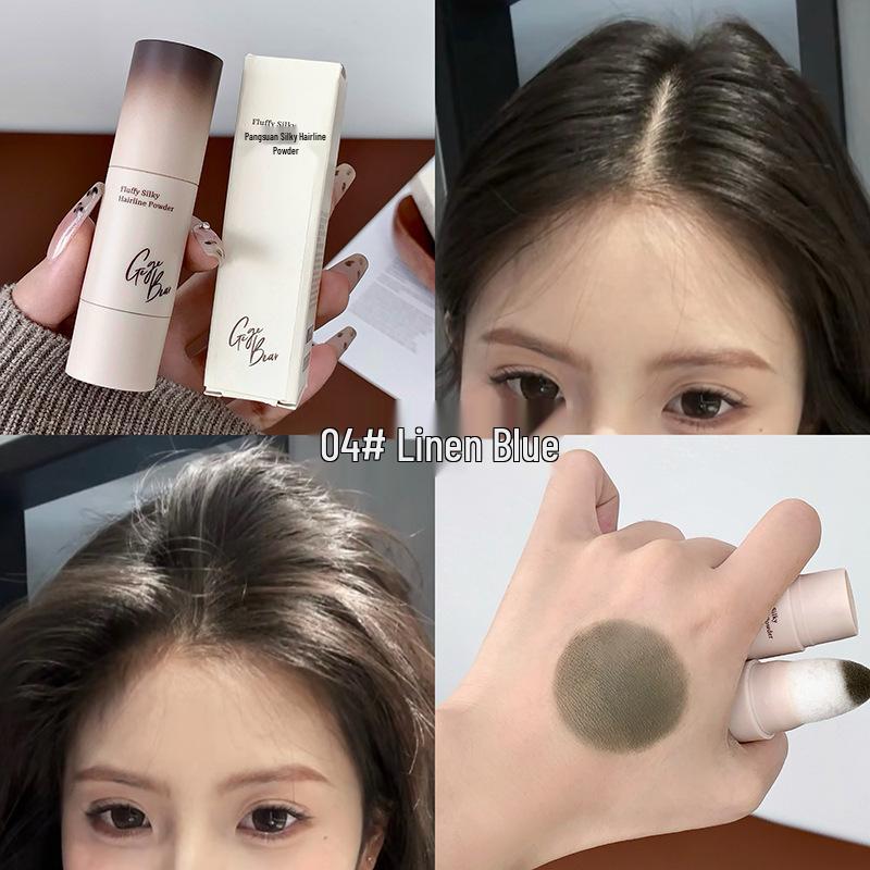 Геге Мишка Pengying Водонепроницаемая пудра-тень для линии роста волос