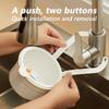 1pcs Creative Sink Hanging Strainer Basket Openable Bottom Cover Quickly Drain Kitchen Garbage Filter Multifunctional Detachable