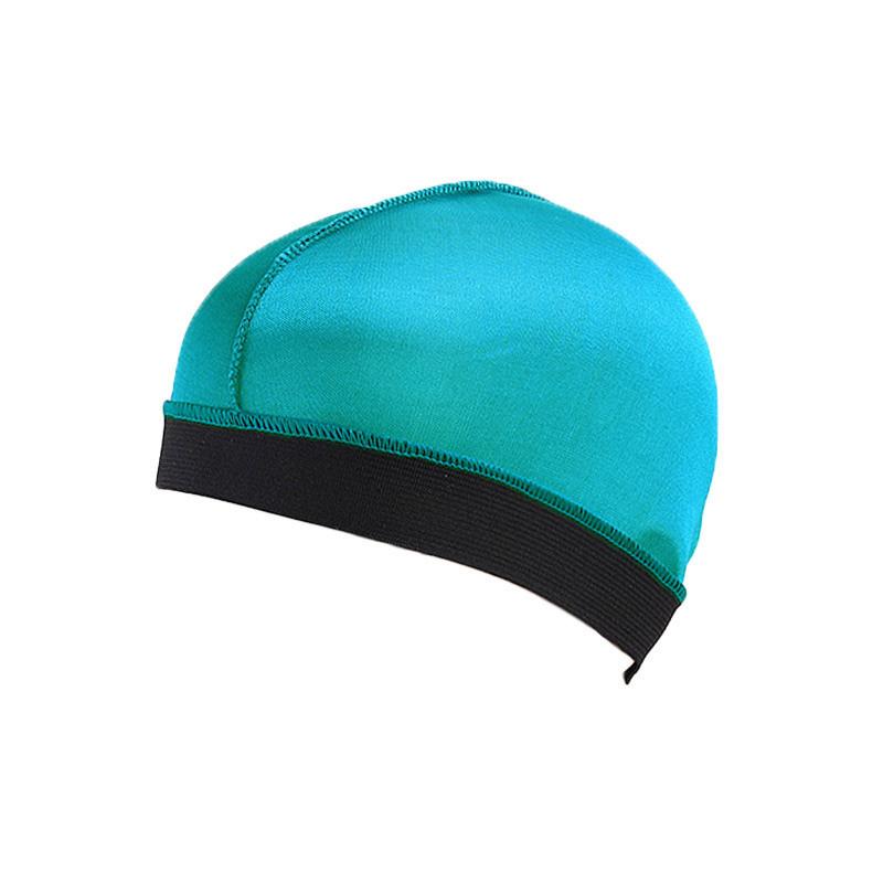 1Pc Night Sleep Headcover Street Style Hair Accessories Breathable Wave Cap Hair Loss Wig Caps Elastic Chemo Cap Imitation Silk